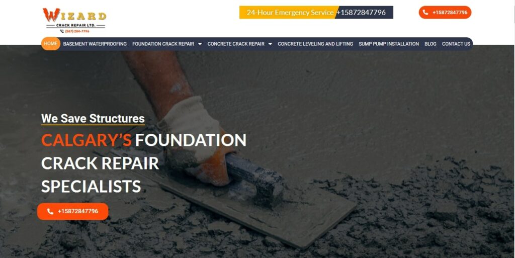 Wizard Crack Repair Homepage
