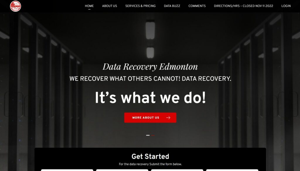 datapros Homepage