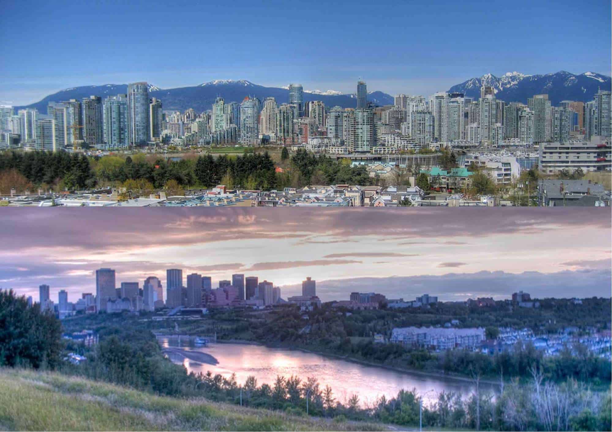 Edmonton vs. Vancouver Which city is better to live in