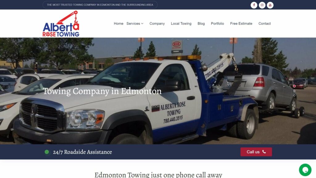 Alberta Rose Towing Services