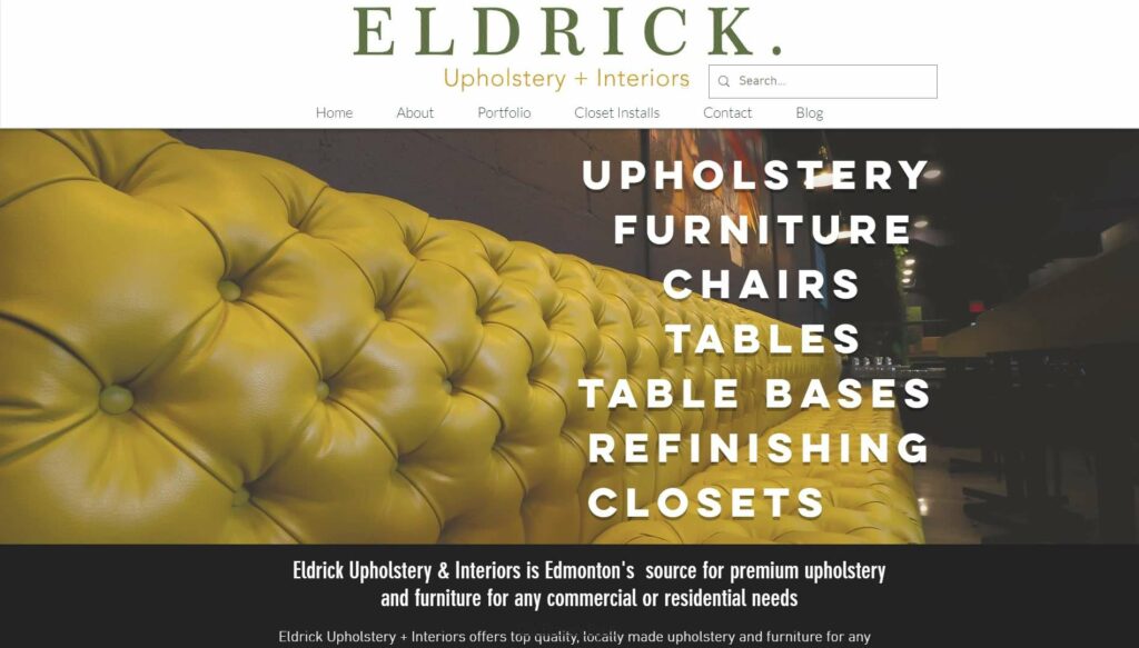 Eldrick Upholstery + Interiors