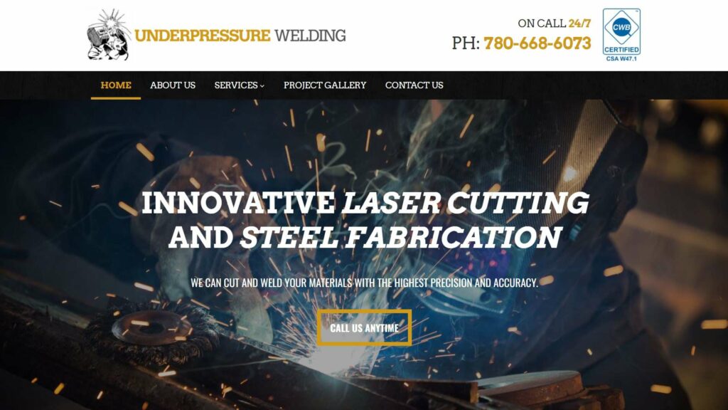 Underpressure Welding