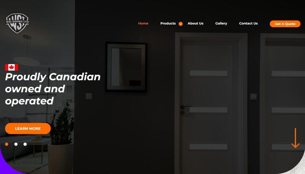 WSI Doors Ltd' Homepage