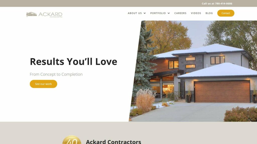 Mode Built's Homepage