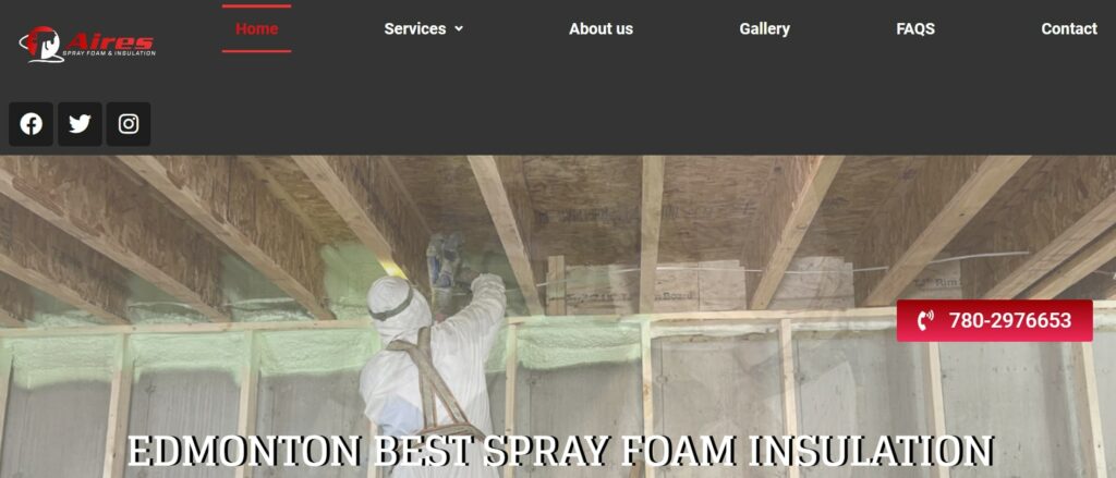 Aires Spray Foam & Attic Insulation's Homepage