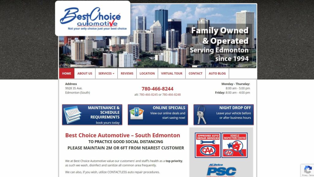 Best Choice Automotive's Homepage