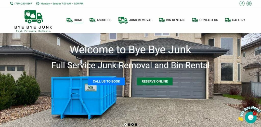 Bye Bye Junk's Homepage