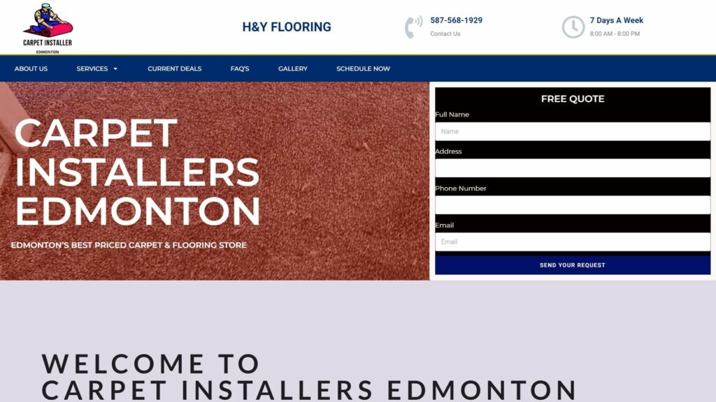 Carpet Installers Edmonton's Homepage