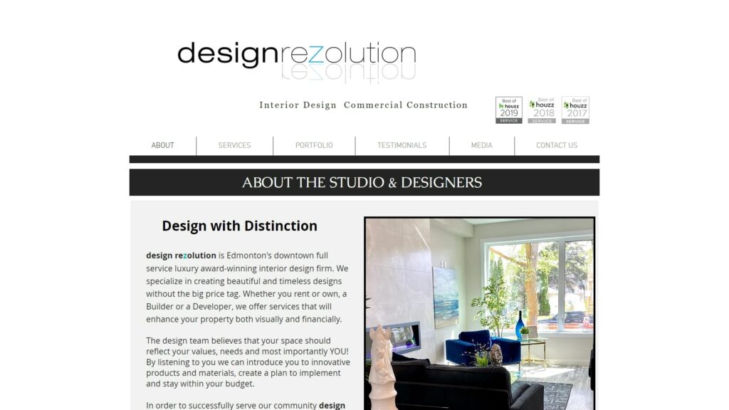 Design Rezolution's Homepage