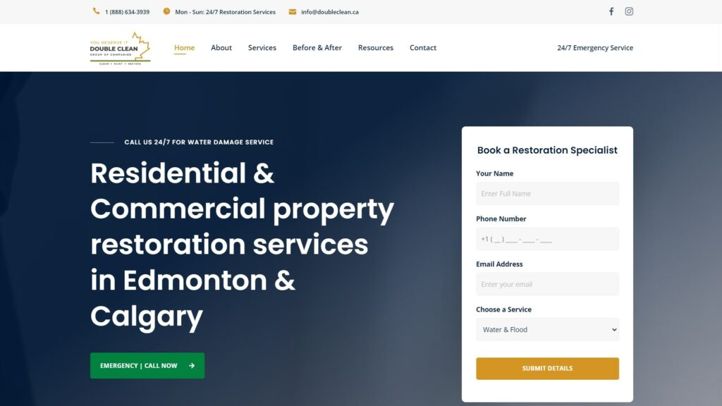 Double Clean Restoration's Homepage