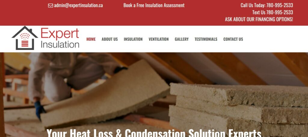 Expert Insulation Contracting Ltd Homepage