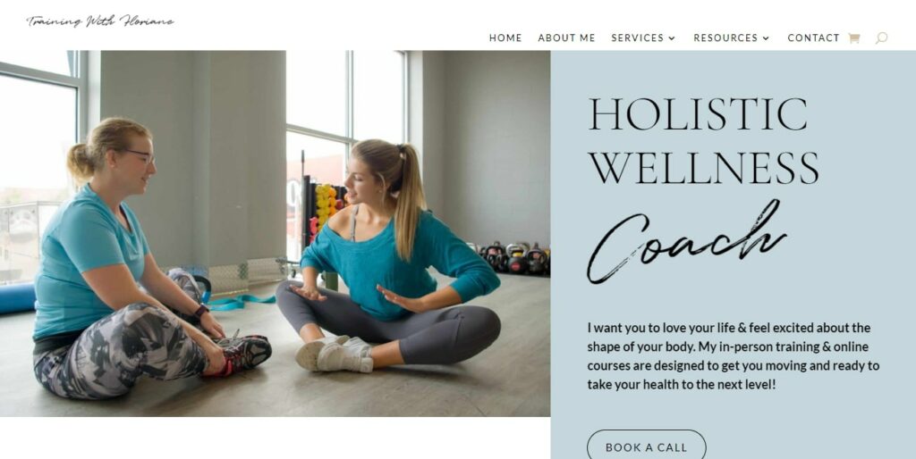 Floriane Paccoud – Training with Floriane's Homepage