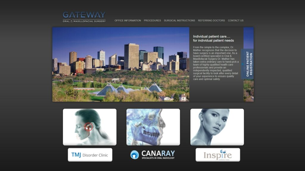 Gateway Oral & Maxillofacial Surgery's Homepage