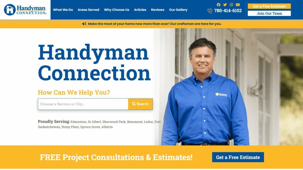 Handyman Connection's Homepage