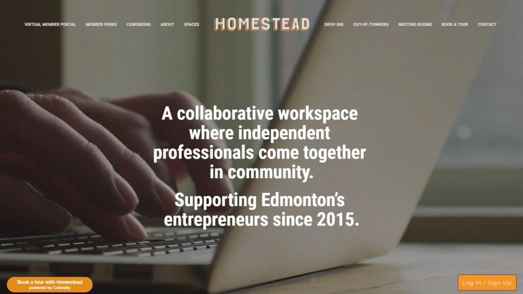 Homestead Coworking's Homepage