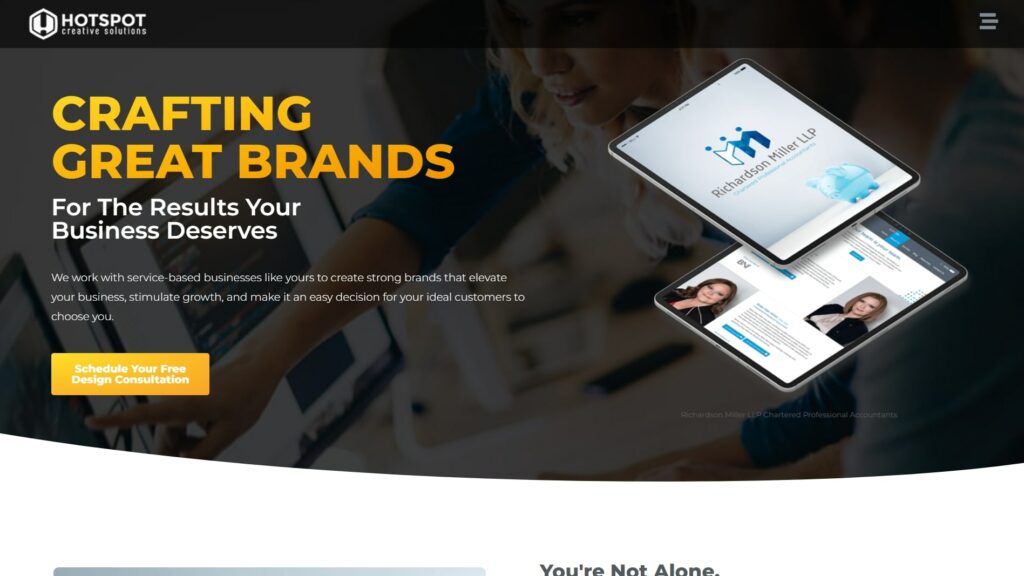 Hotspot Creative Solutions' Homepage