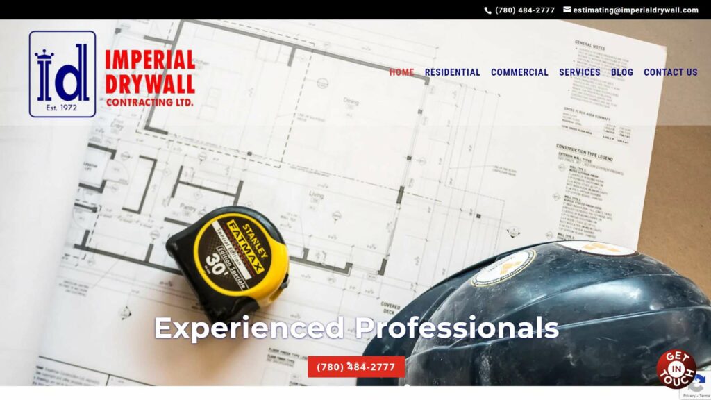 Imperial Drywall Contracting Ltd. Homepage