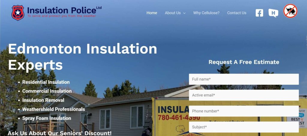 Insulation Police Ltd Homepage