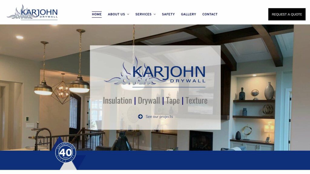 Karjohn Drywall's Homepage