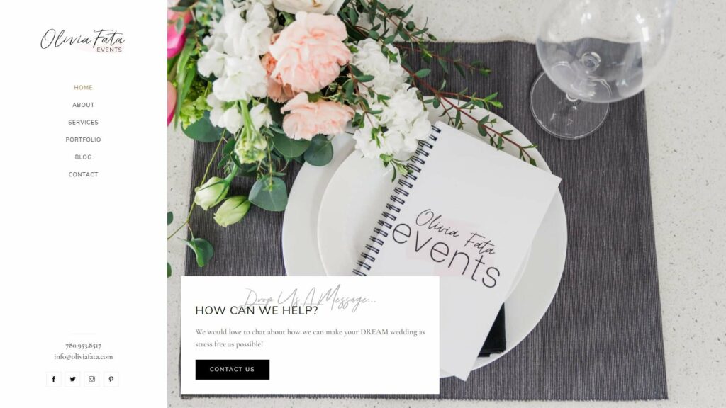 Olivia Fata Events' Homepage