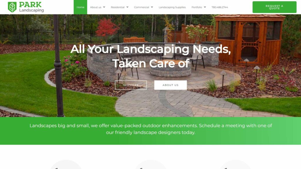Park Landscaping Ltd. Homepage