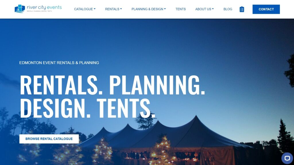 River City Events' Homepage