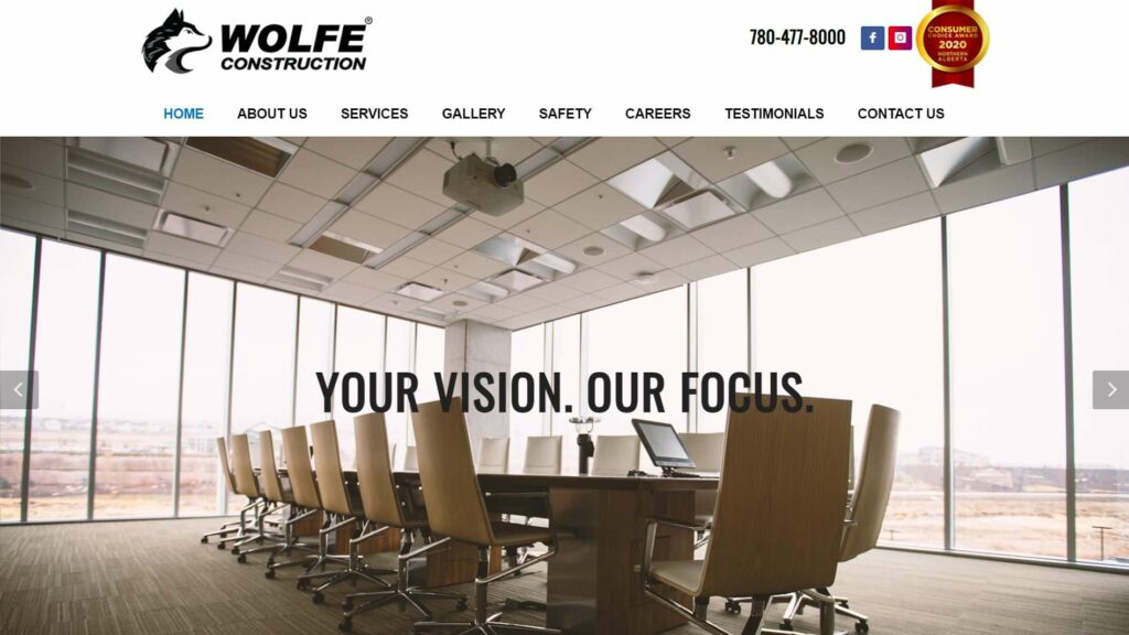 Wolfe Construction's Homepage