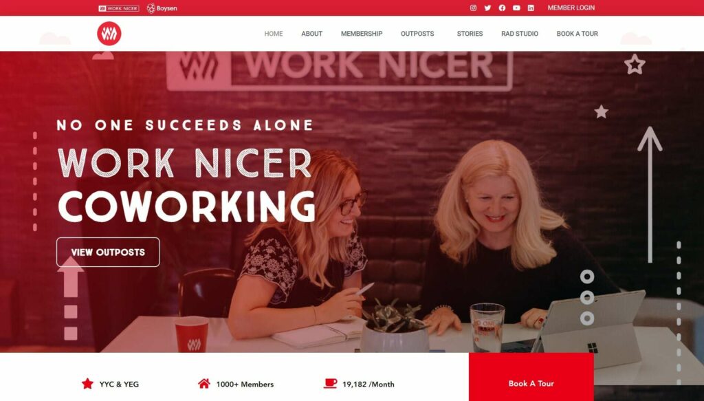 Work Nicer Coworking - Beaver House's Homepage