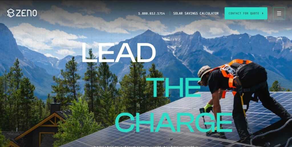 Zeno Renewables' Homepage