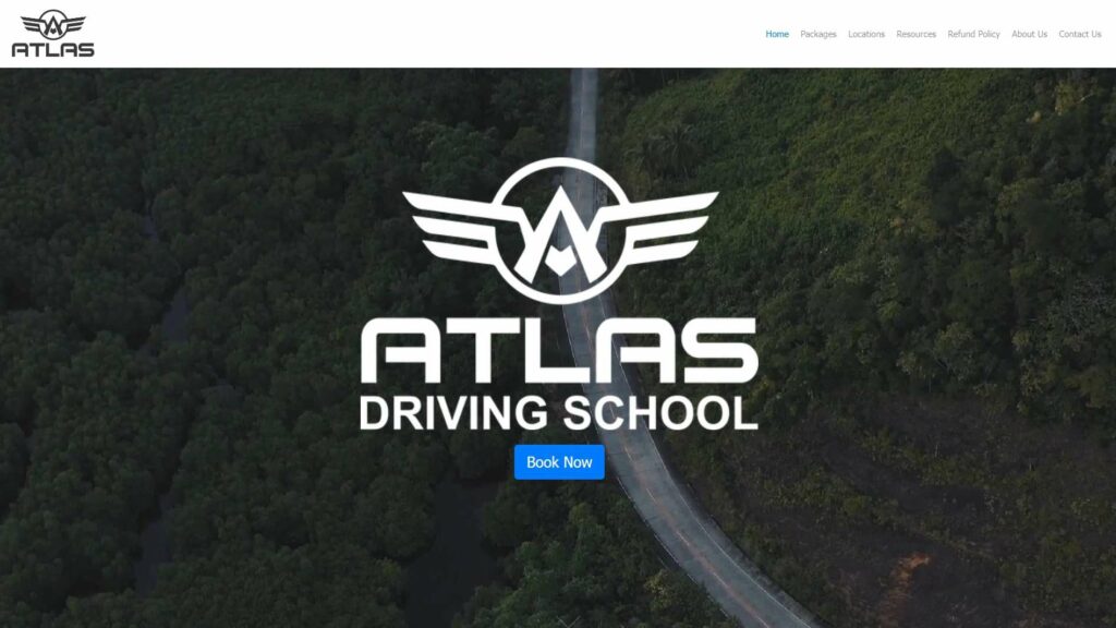 Atlas Driving School's Homepage