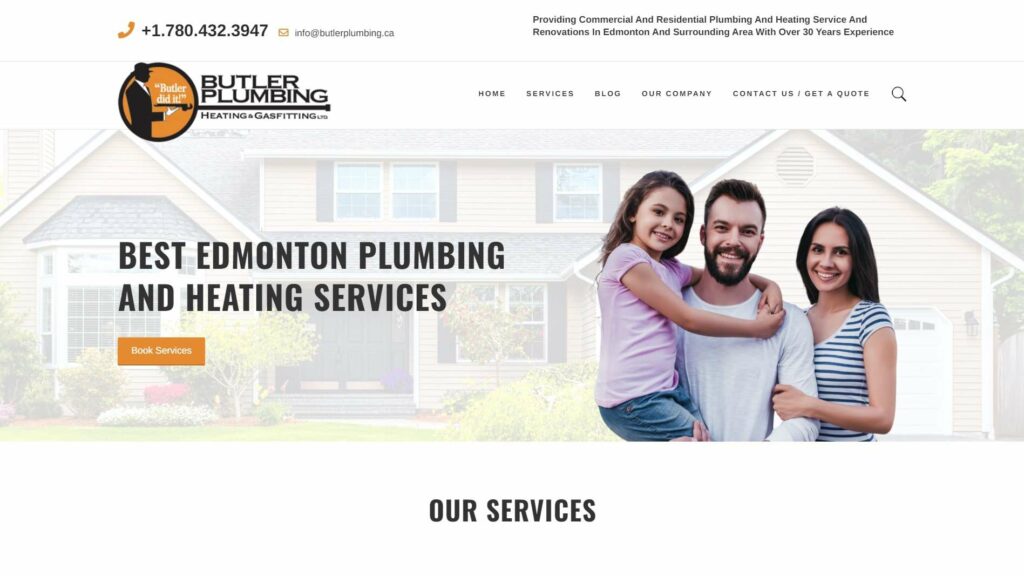 Butler Plumbing's Homepage