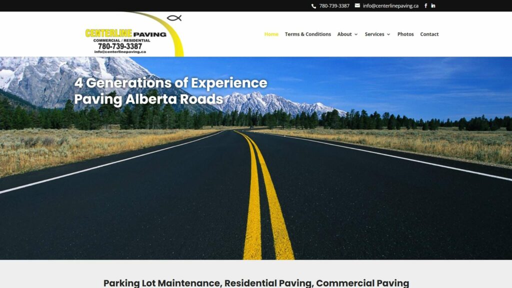 Centerline Paving's Homepage