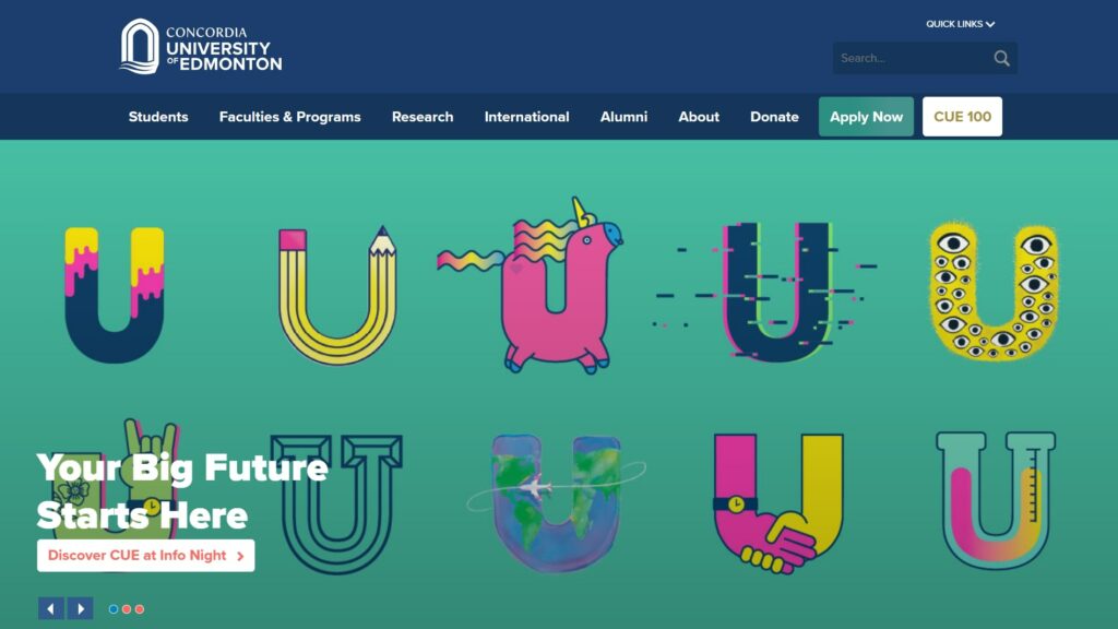 Concordia University of Edmonton's Homepage