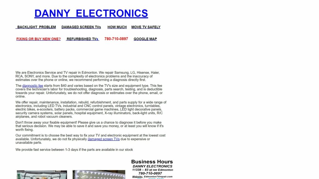 Danny Electronics' Homepage