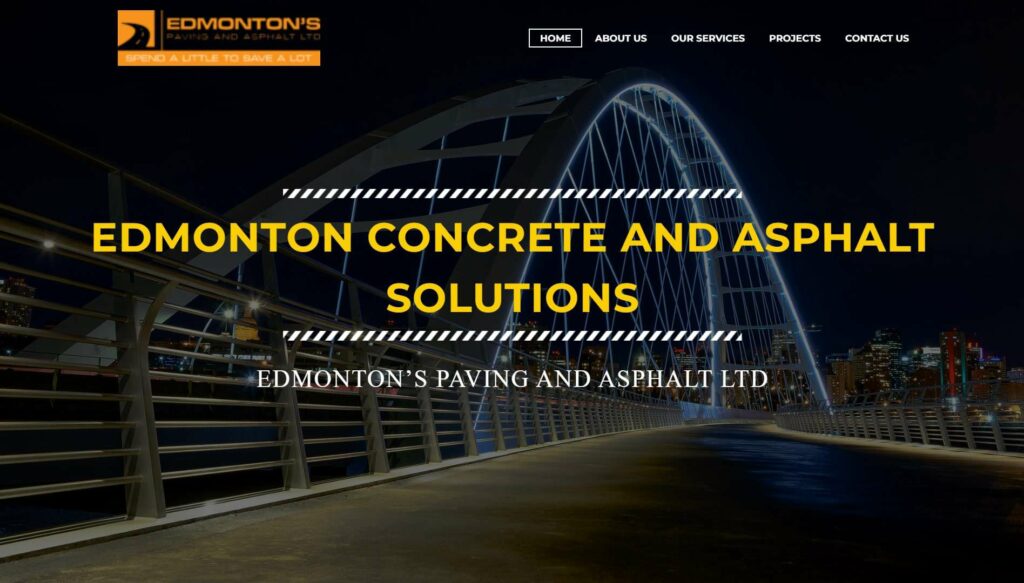 Edmonton’s Paving & Asphalt Ltd Homepage