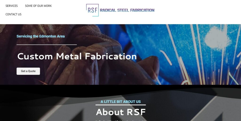 Radical Steel Fabrication Ltd. Homepage