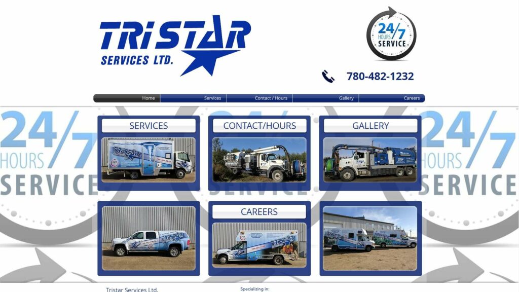 Tristar Services' Homepage