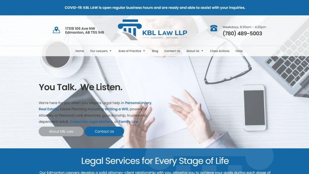 Brian Laidlaw - KBL Law LLP Homepage