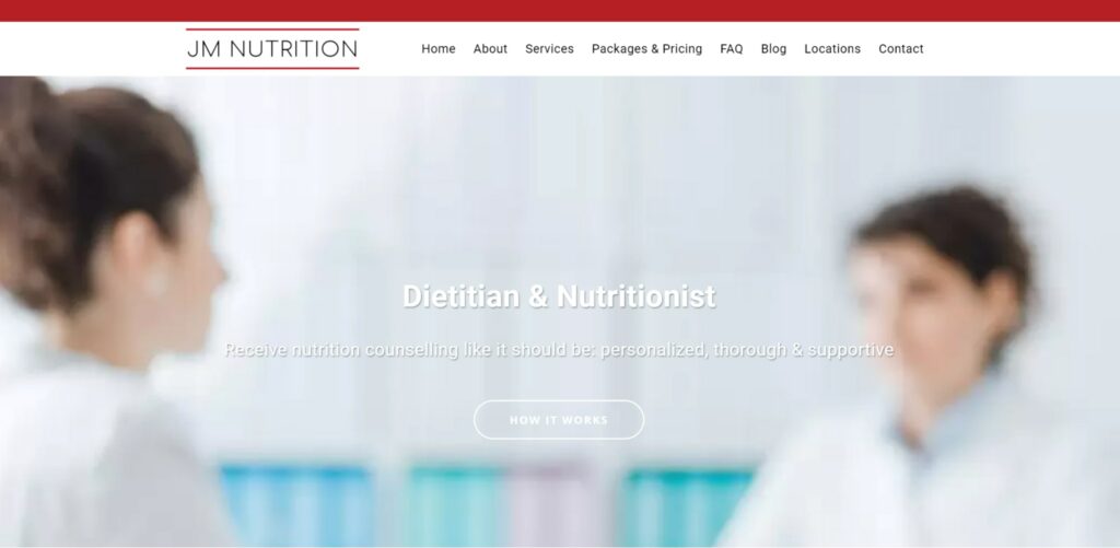 JM Nutrition's Homepage
