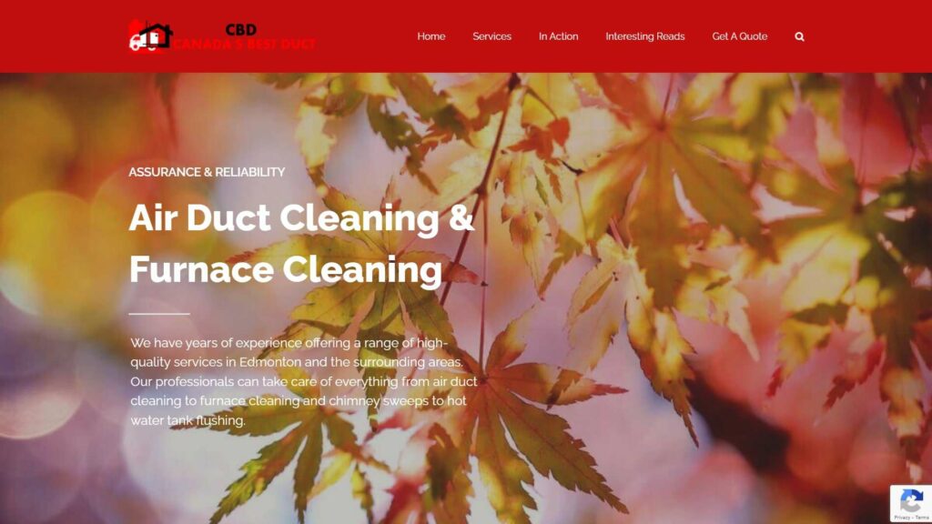 Canada’s Best Duct's Homepage