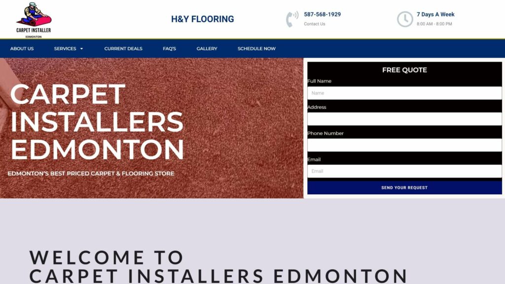 Carpet Installers Edmonton's Homepage