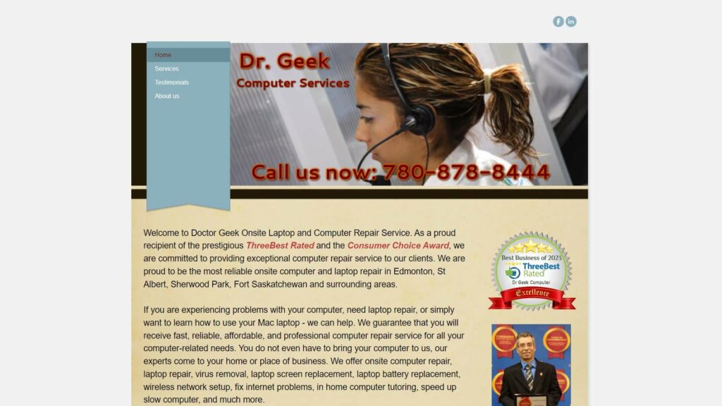 Dr. Geek Computer Services' Homepage