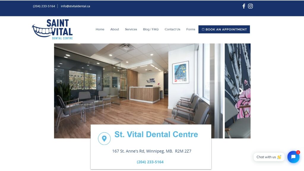 Dr. Terry James - St. Vital Dental Centre's Homepage