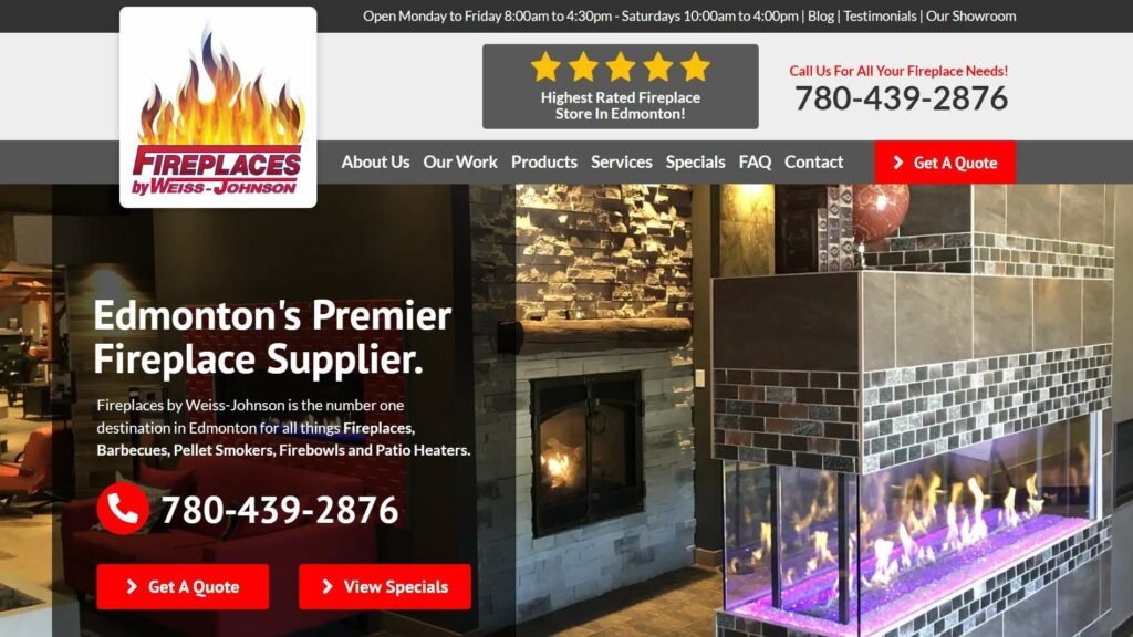 Fireplaces by Weiss-Johnson's Homepage