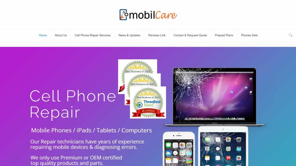 MobilCare's Homepage