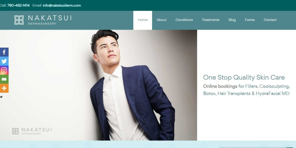 Nakatsui DermaSurgery's Homepage