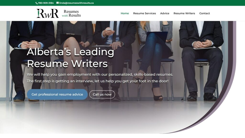 Resumes with Results' Homepage