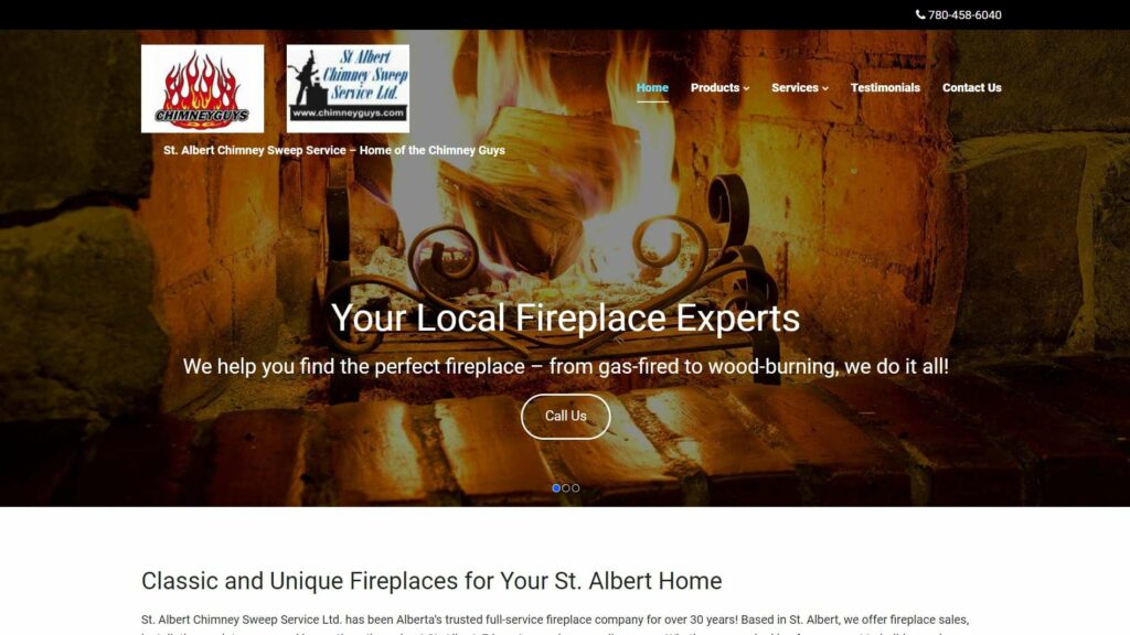 St. Albert Chimney Sweep Service's Homepage