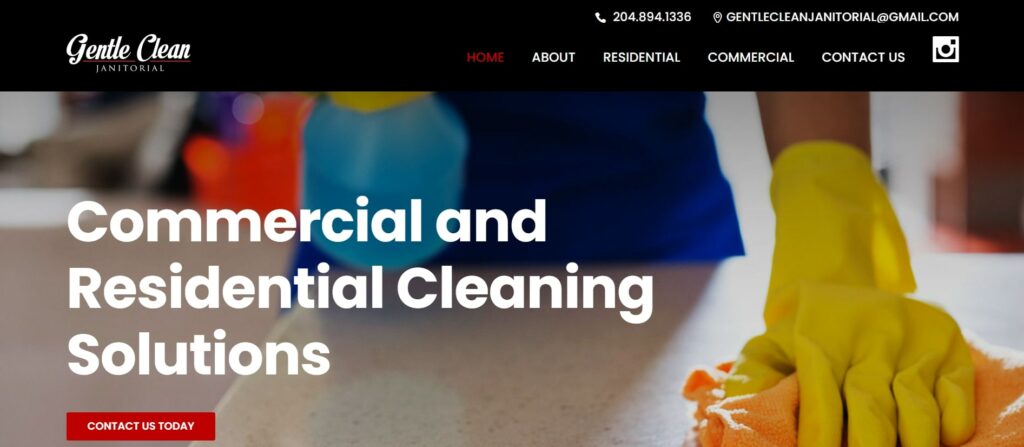 Gentle Clean Janitorial's Homepage