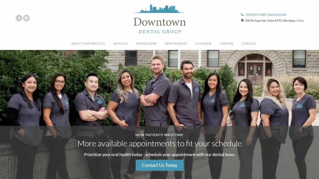 Downtown Dental Group's Homepage